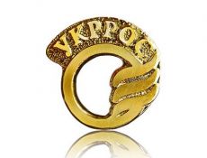 Литые значки, VIP значки на заказ,  изготовление литых значков, дорогие значки, золотые значки, индивидуальный подход, оперативное и качественное изготовление с логотипом УкрРос