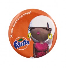 Изготовление заказных значков на заказ Киев Fanta